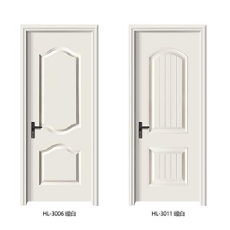 3D Mould Design WPC Home White  Hotel Door HL-3011