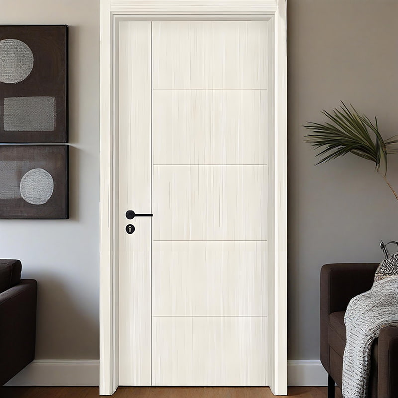 3D Mould Design WPC Reverse Convex Bedroom Door  HL-1002