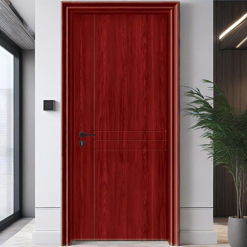 3D Mould Design WPC Reverse Convex Bathroom Door  HL-1023